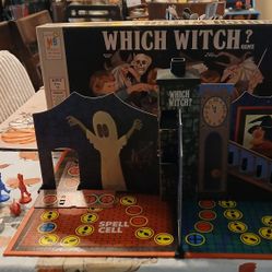 Which Witch 70's Milton Bradley spooky board game.