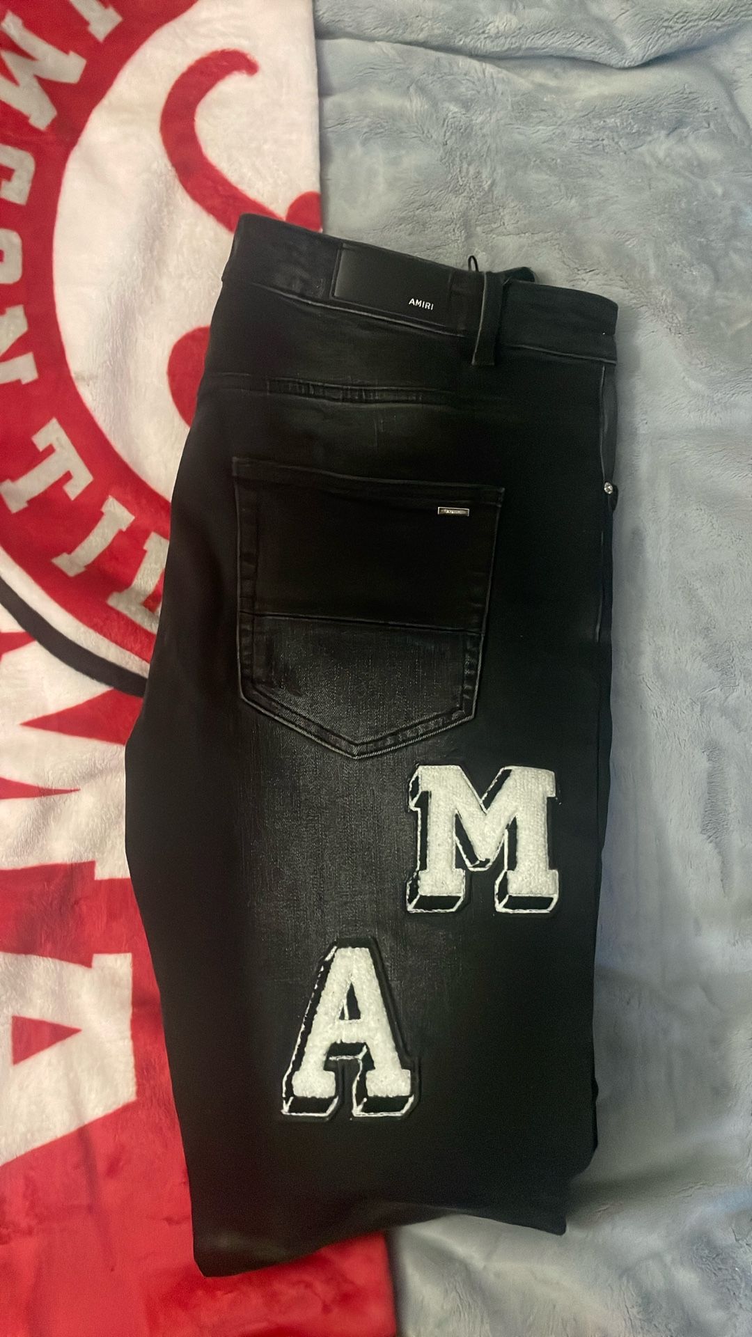Amari Denimn Black Pants