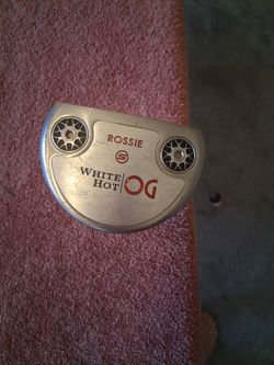 Mint odyssey white hot og putter and head cover