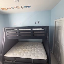 Twin Bunk Bed With Stairway Storage