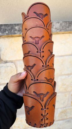 Longhorn cup/beer holders- Custom made