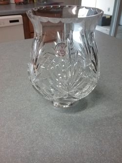 Crystal Top To Hurricane Lamp