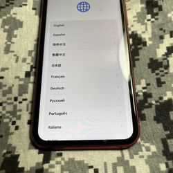 IPHONE XR UNLOCKED “RED”