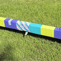 Free 10’ Homemade Balance Beam 