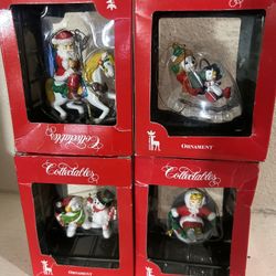 4 Collectible Vintage Ornaments