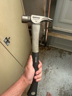 Stiletto 14 oz. Titanium Milled-Face Framing Hammer (Model: TI14MC-F)