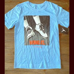 NWT Boys Top Air Jordan Shirt Sz 10-12 Medium