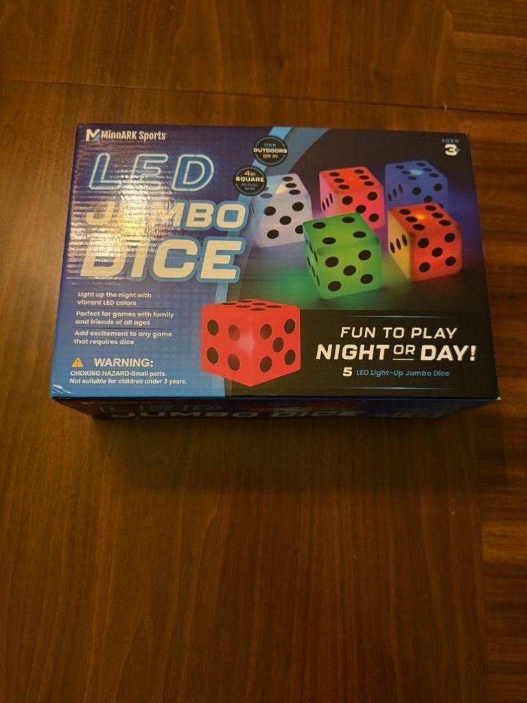 Glowing Large Dice