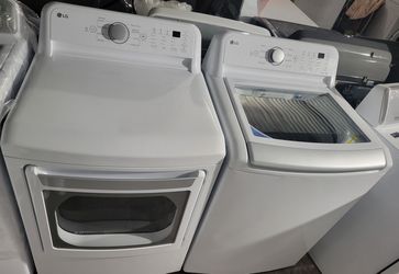 Lg Washer&Dryer Set
