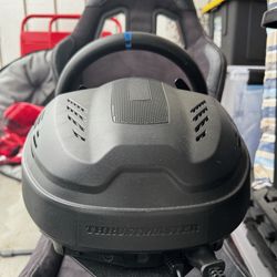 Thrustmaster T-300 Gaming Chair + Wheel