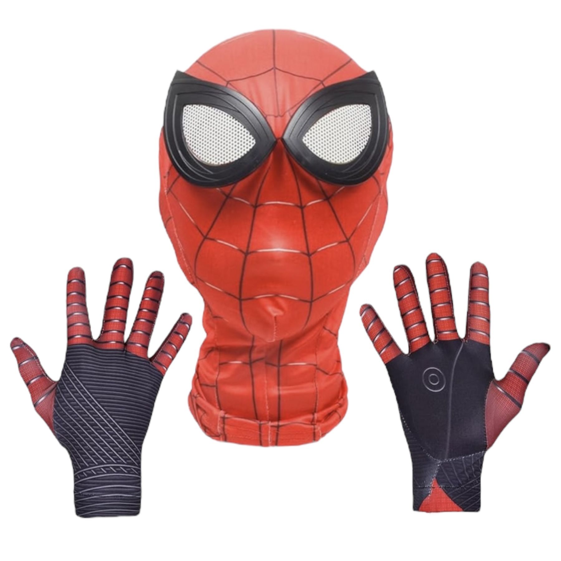 Kids Spiderman Mask & Gloves Costume