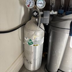 5lb Co2 Tank And Regulator For Fish Tank 