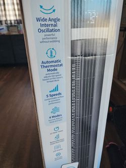 Portable fan tower