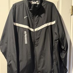 Nike Dri Fit, Full Zip Windbreaker Track Jacket size XL