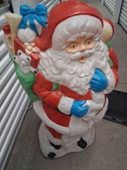 Santa blow mold