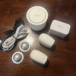 Arlo Pro Cameras (2) and Base Station