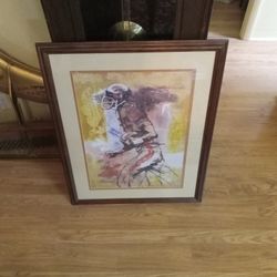 Zansky Football Print From 1980