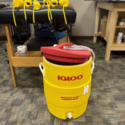 Igloo 10gal Cooler Converted Hydration Station 