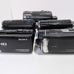 5 Camcorder Lot Bundle