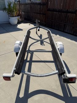 PWC SEADOO / JET SKI SINGLE GALVANIZED TRAILER with NEW SUBMERSIBLE LED LIGHTS & WIRINGS