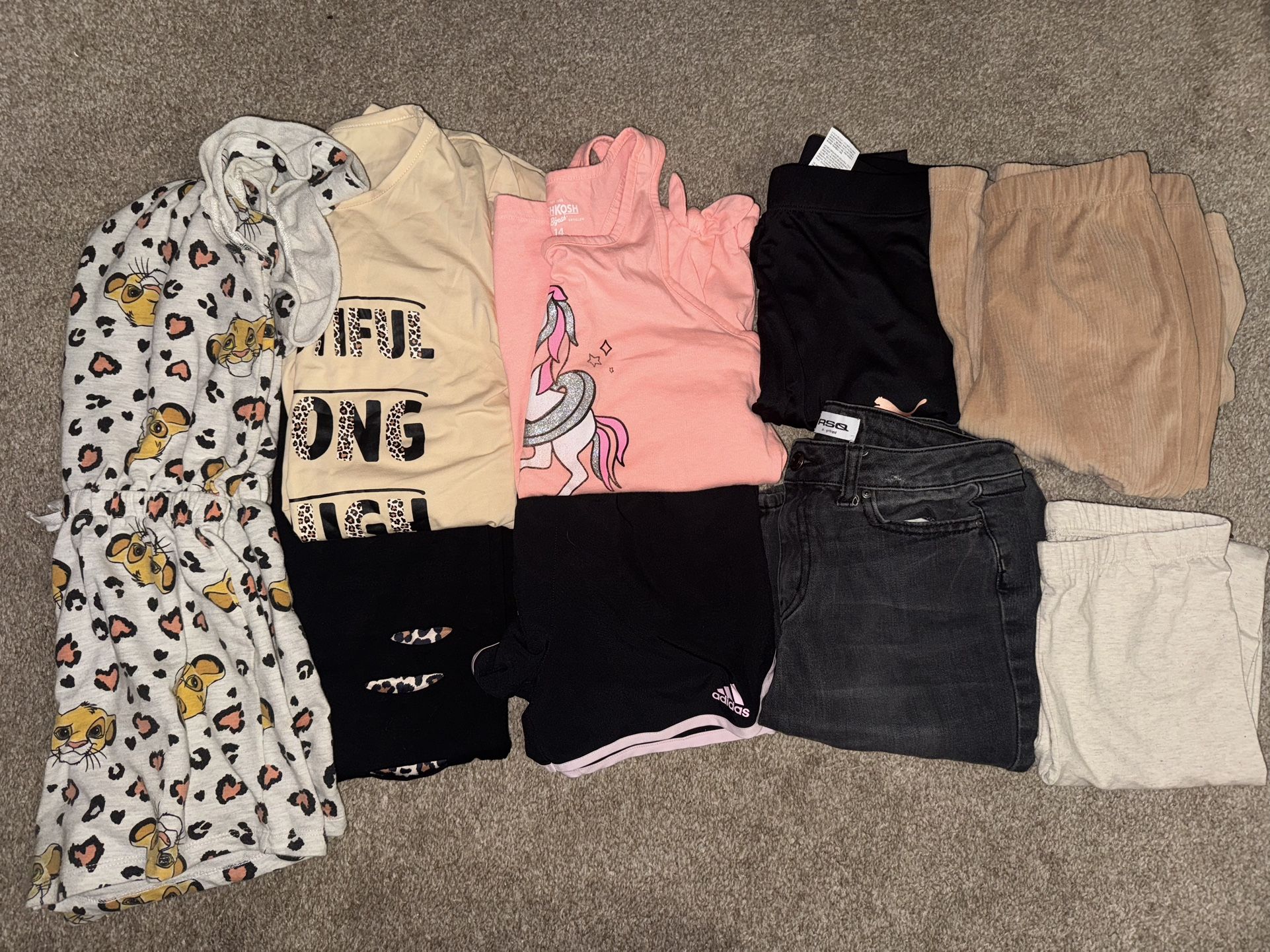 Girls Clothes Size 10,12 And 14