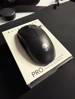 Alienware Pro Wireless Gaming Mouse (Ultra Lightweight, High Polling)