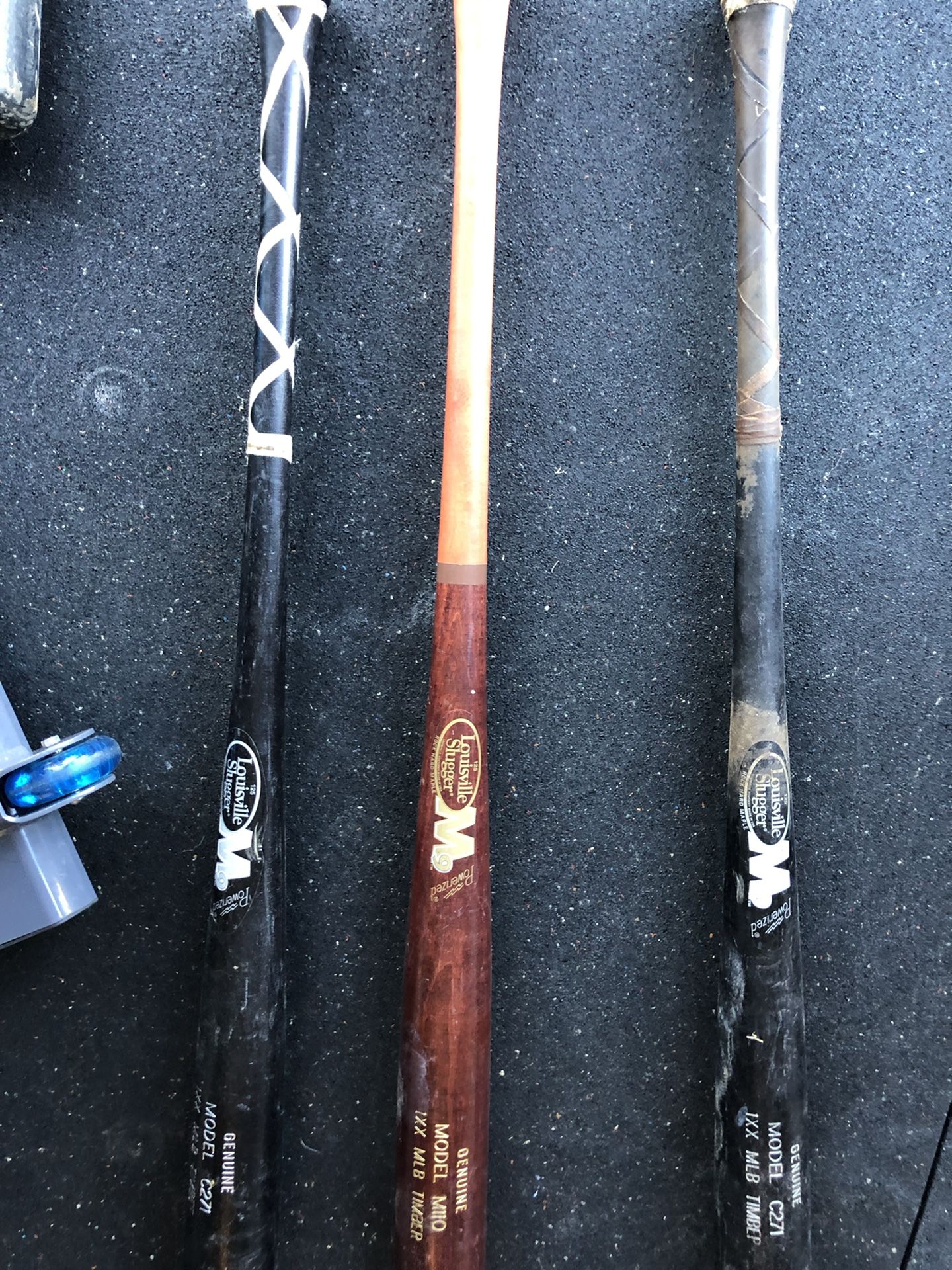 Three quality wooden baseball bats 80 bucks each or 140 for all