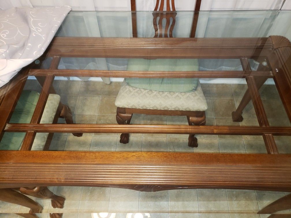 Big Dining Room Glass table