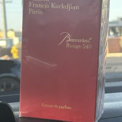 baccarat rouge cologne 540