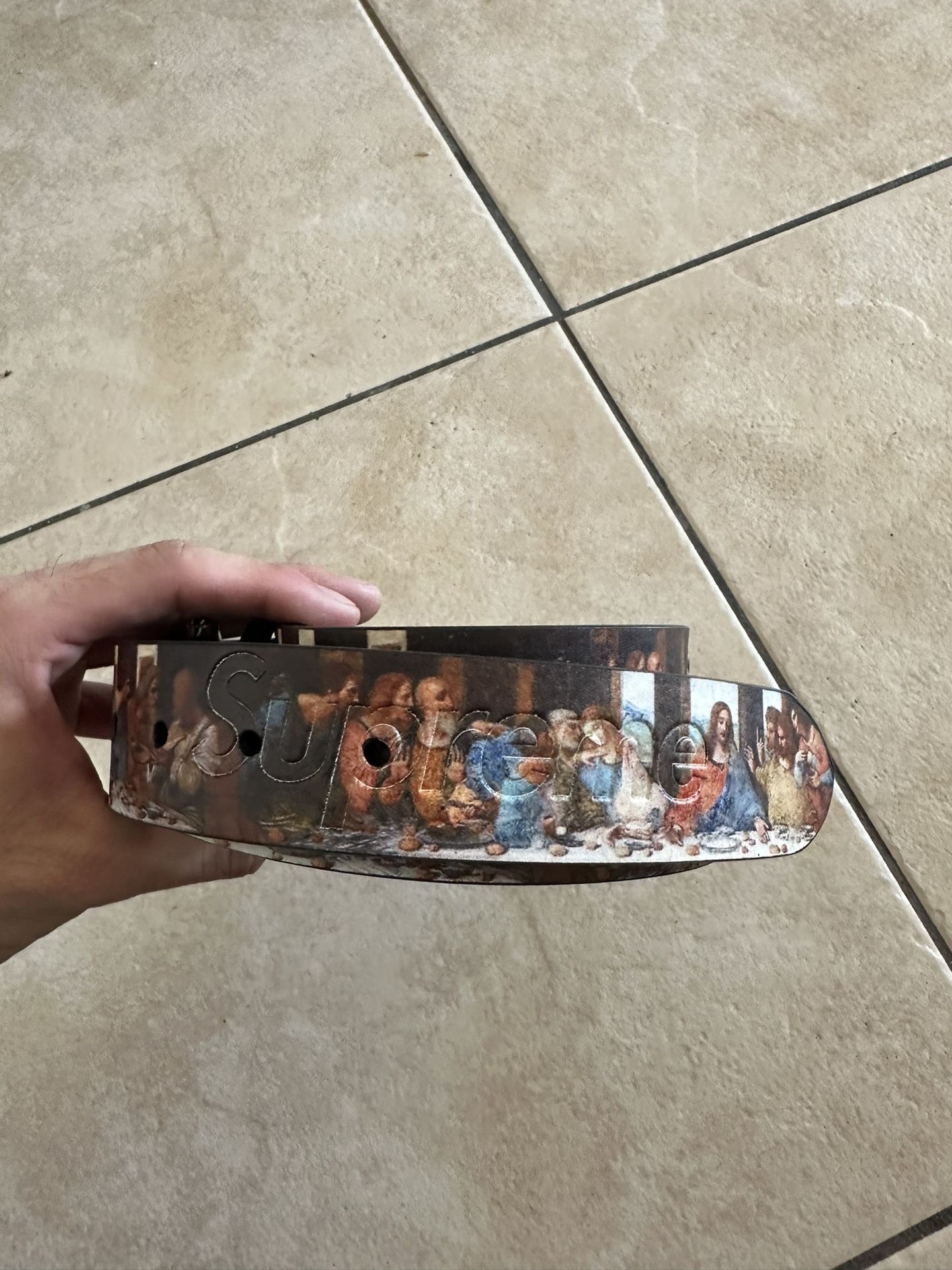Supreme Last Supper Belt