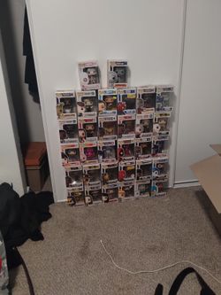 Box Full Of Rare Funko Pops