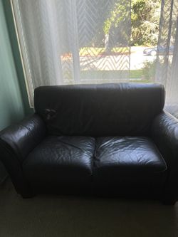 Small Leather Sofa