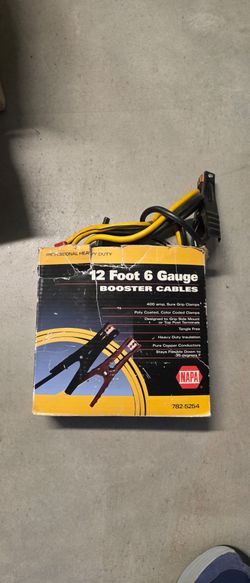 Heavy duty Jumper cables 16ft 6-gauge