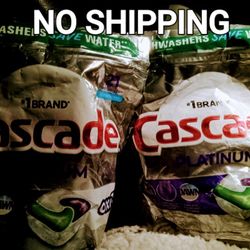 Brand NEW --- CASCADE PLATINUM -- 42  Count Action Pacs (21 In Each Bag) Price For Both Bags