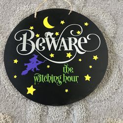 Halloween Chalkboard Sign