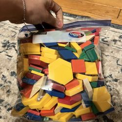 Classroom Teaching Materials- Plastic Geometric Shaped