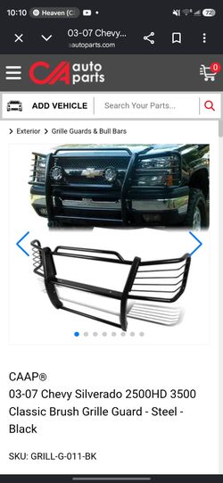 Chevy Silverado Grill Gaurd