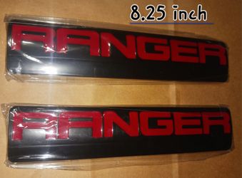 2pc Ranger emblems (not metal)