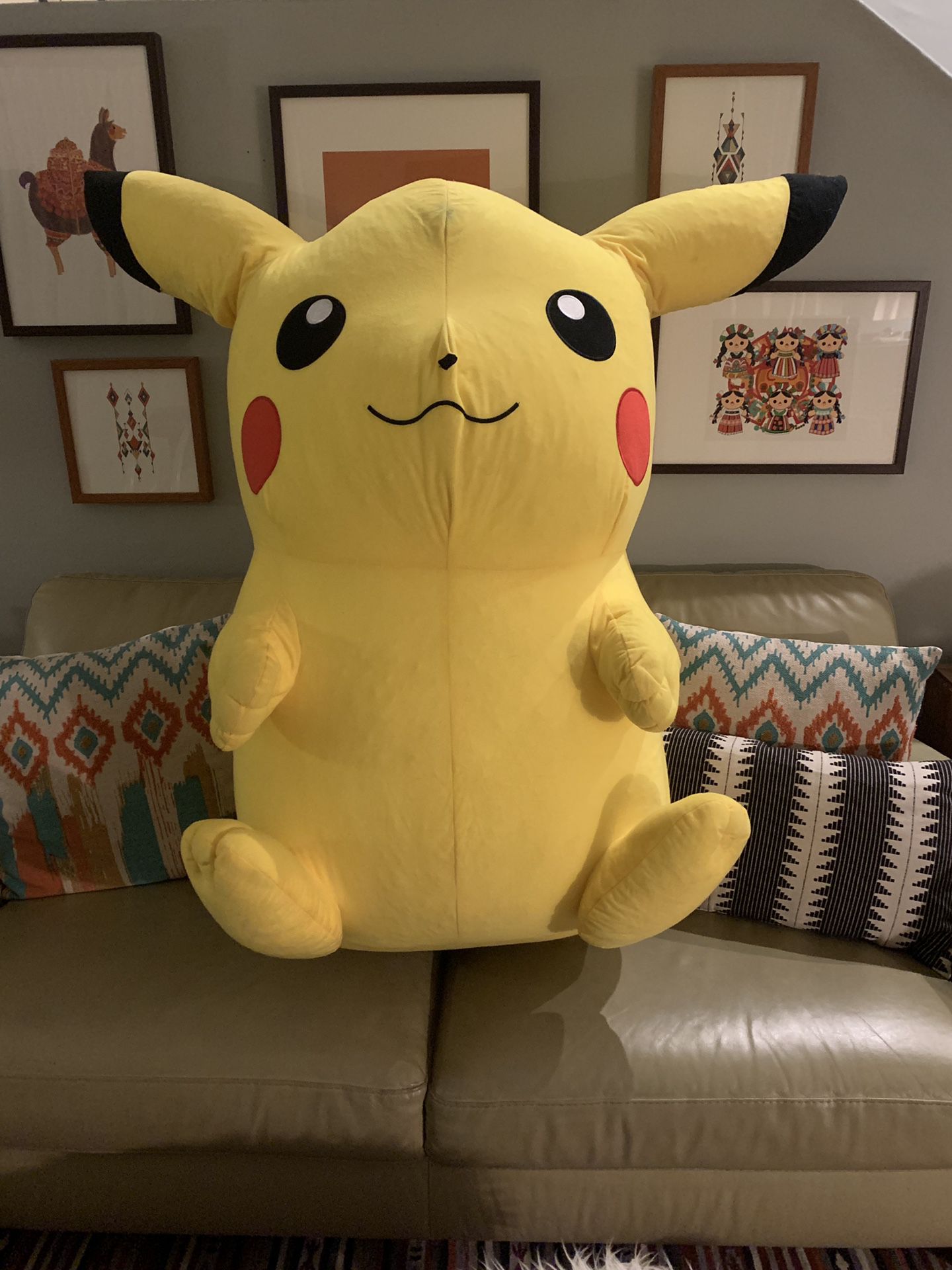 *UPDATE* Giant stuffed Pikachu