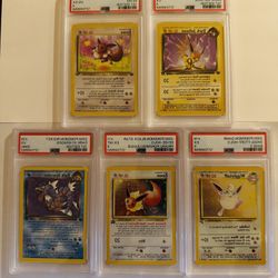 Pokemon 1999 and 2000 Cards