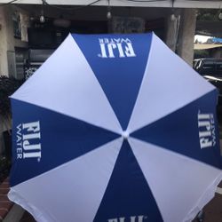 Beach Umbrella With Fiji Logo