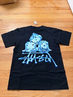 Stussy melted dice tee size small