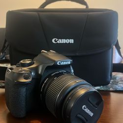 Canon EOS Rebel T6 Digital SLR Camera with EF-S 18-55mm f/3.5-5.6