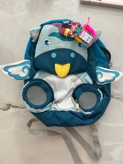 Kids Teal Unicorn Mini Backpack