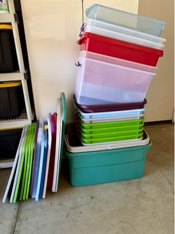 17 Storage Bins With Lids