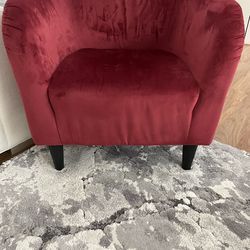 Red Arm Chair