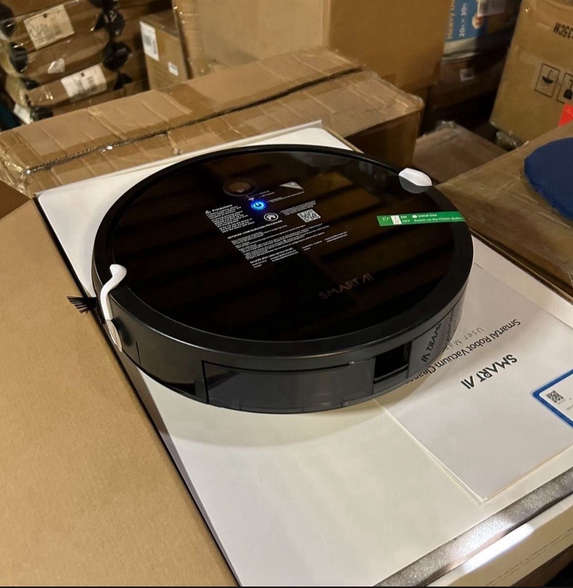 SMARTAI 30V Max Robot Vacuum Wet Mop Moping Cleaner Smart WiFi APP Control