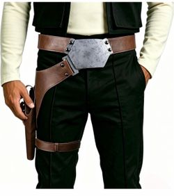 Han Solo Belt Blaster Costume Prop (New)