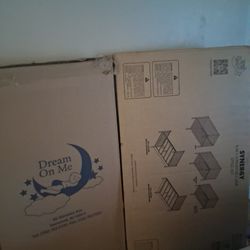 Brand New 5 In 1 Convertible Crib And Mattress Crib