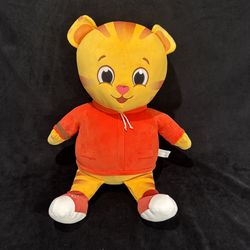 Daniel Tiger Stuffed Animal (jumbo size ultra soft plush) PBS Kids - Daniel Tigers Neighborhood stuffie